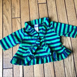 Zutano Stripped Cardigan
